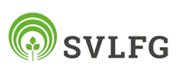 Sozialversicherung für Landwirtschaft, Forsten und Gartenbau (SVLFG) Schriftzug SVLFG